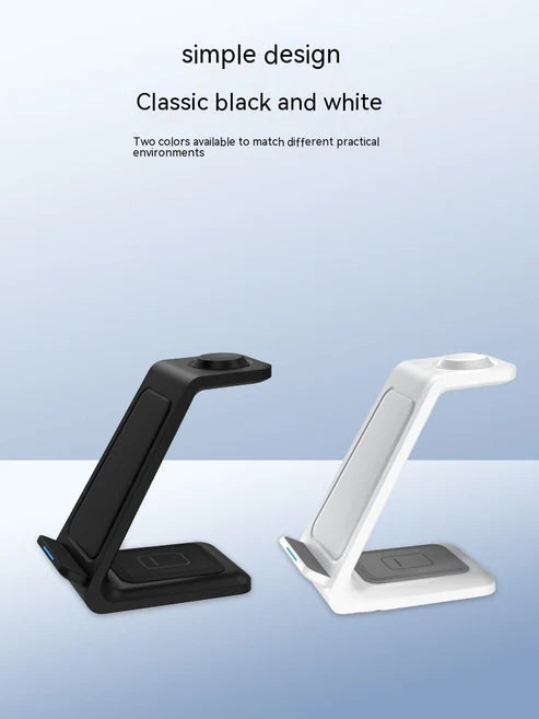 Three-in-one Wireless Charger Fast Charging Desktop Vertical