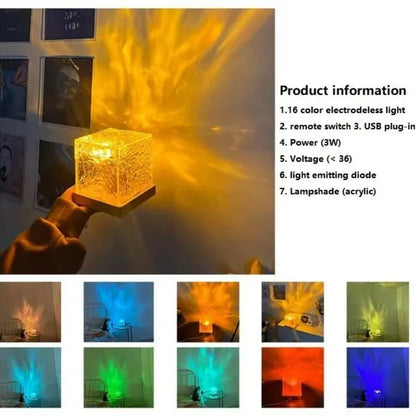 Dynamic Lighting USB Charging Touch Lamp