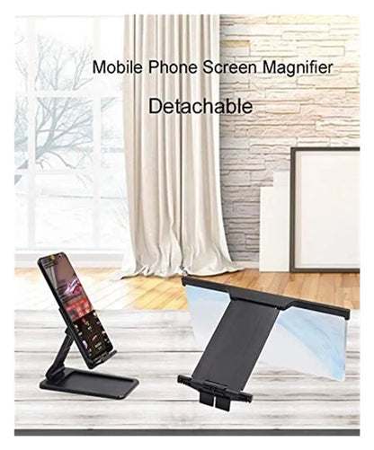 HD Phone Screen Amplifier with Foldable Phone Stand